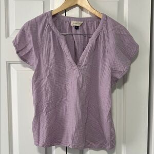 Universal Thread Lilac Textured Blouse